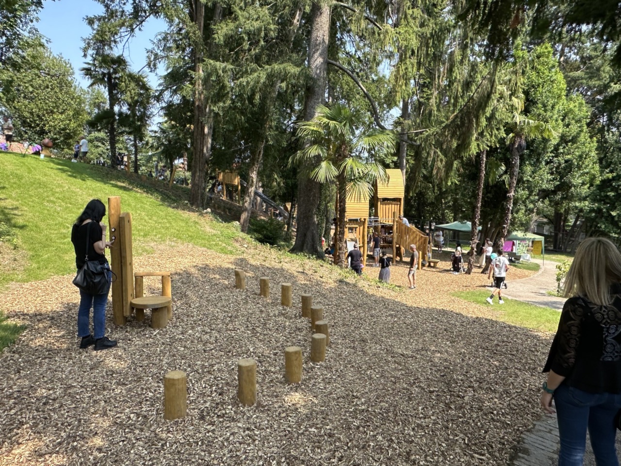 Caccia alle uova nel parco di Villa Camilla