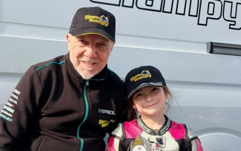 Helena Laudi, terza al Trofeo Simoncelli: un talento in moto