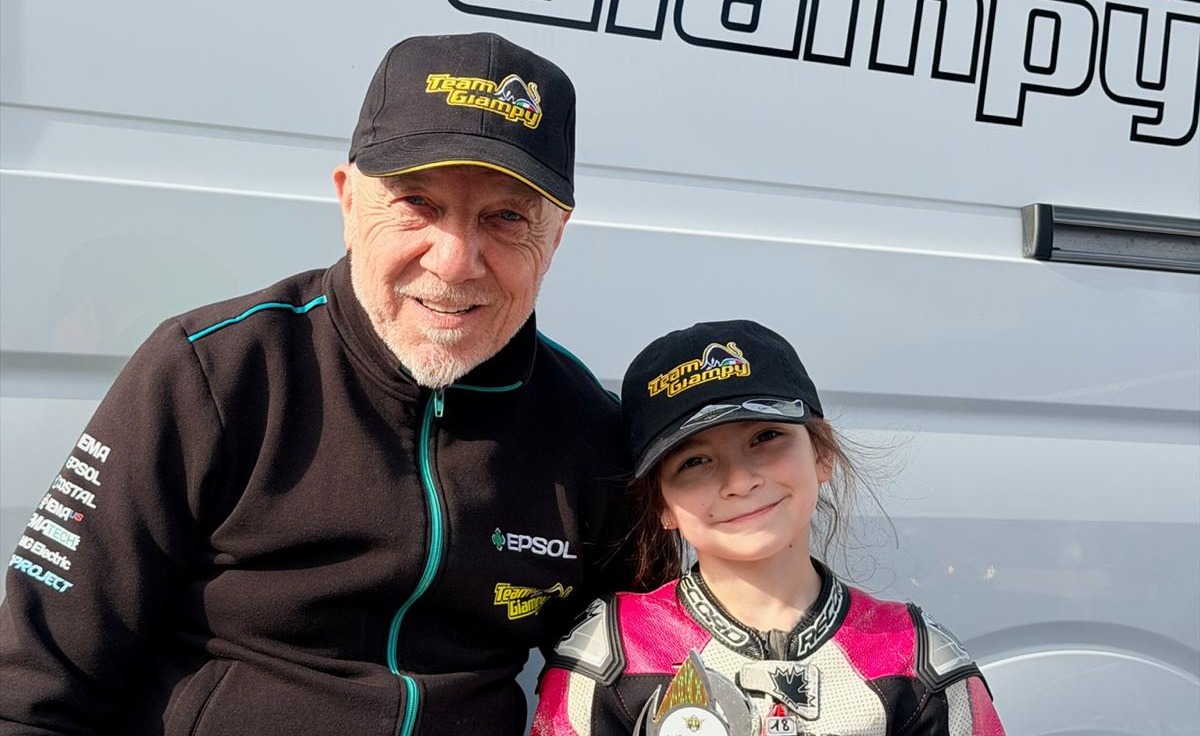 Helena Laudi, terza al Trofeo Simoncelli: un talento in moto