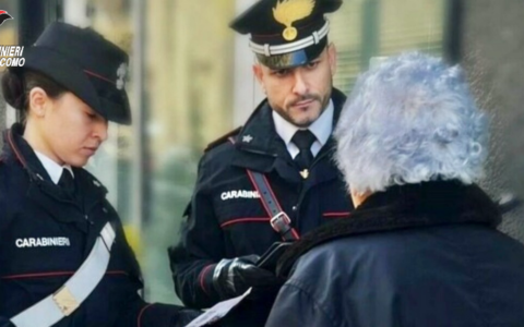 Anziano riesce a fermare una truffa del finto carabiniere