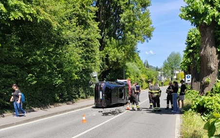 Incidente sulla Garibaldina: due feriti