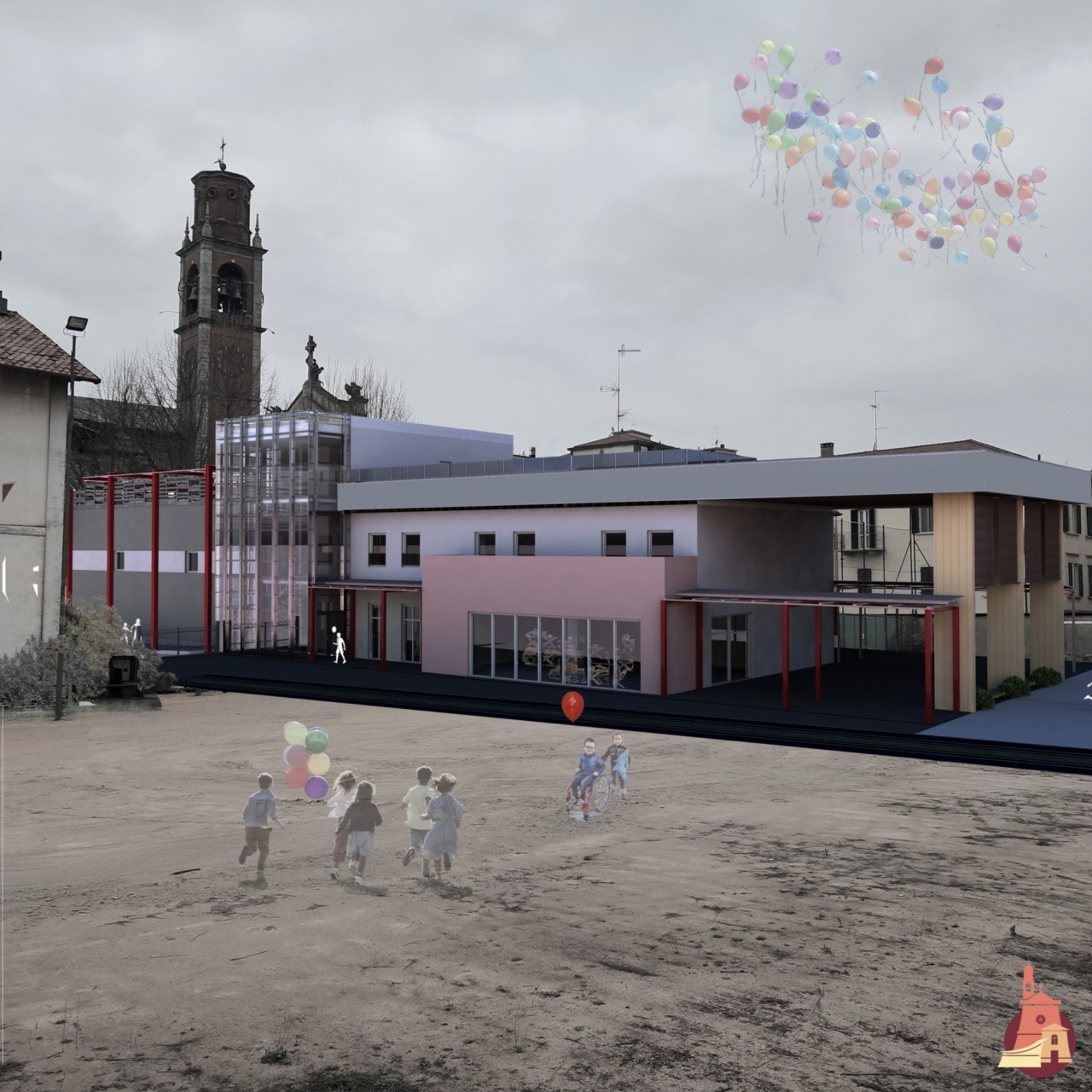 Inizia la demolizione del teatro per il nuovo oratorio