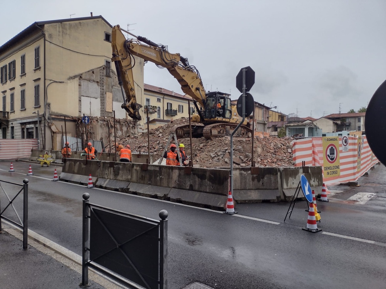 Ripristino anticipato della viabilità sulla statale