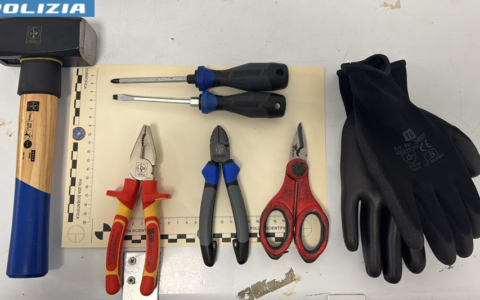 Denunciato 46enne ucraino per possesso di arnesi da scasso