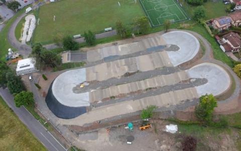 Inaugurazione della nuova pista da Bmx a Olgiate Comasco