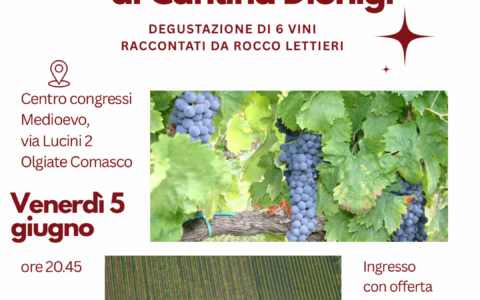 Ultimo appuntamento di OlgiateCult: enologia e solidarietà