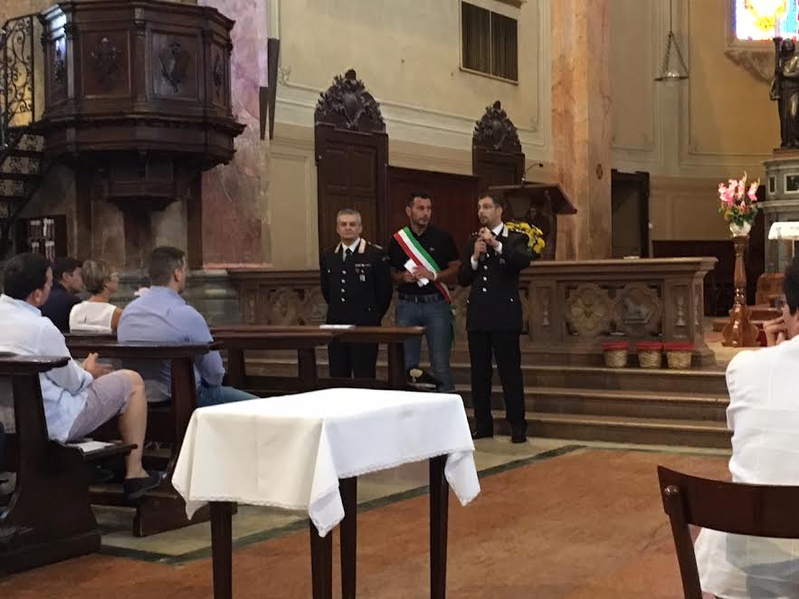 Carabinieri in chiesa per un intervento contro le truffe