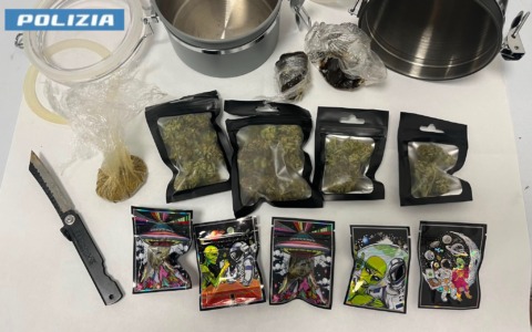 Denunciato un giovane per droga e coltello a Villa Guardia