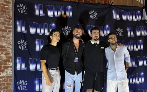 Emmanuele Astorino trionfa con Il Volo in concerto