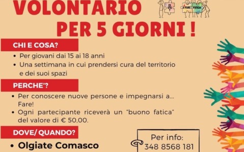 Giovani, fatevi avanti: il Comune propone “Affare fatica”.