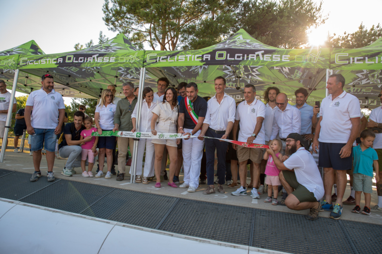 Grande festa per la nuova pista della Bmx Ciclistica Olgiatese